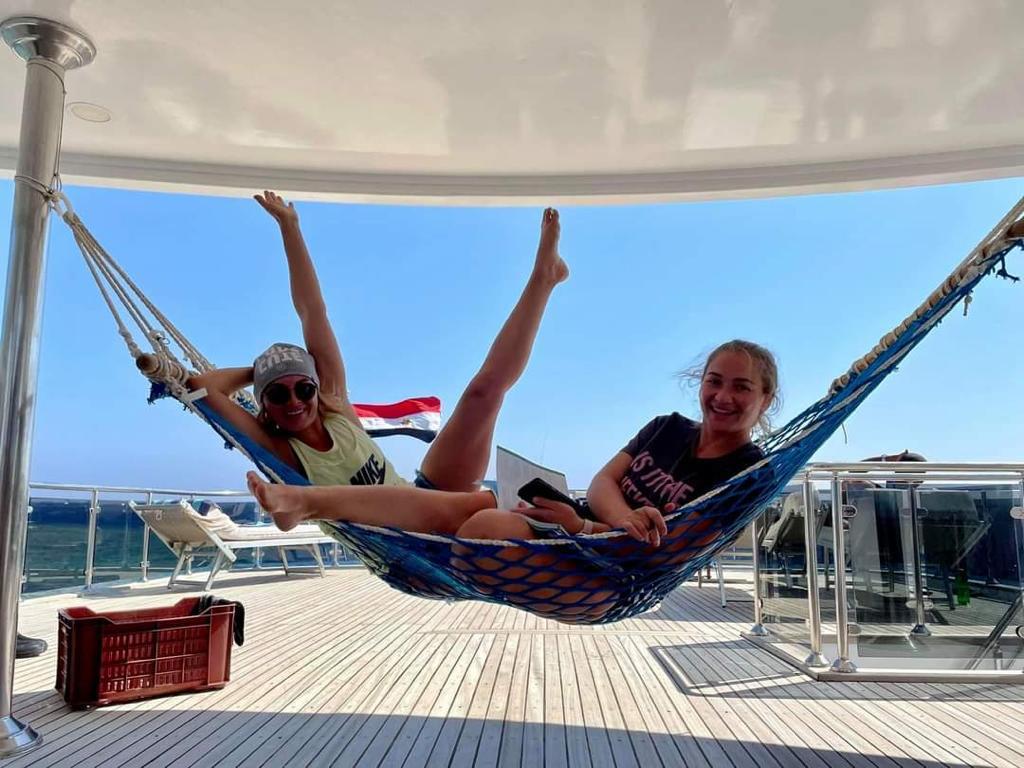 Happy guests on a Marsa Waves boat tour